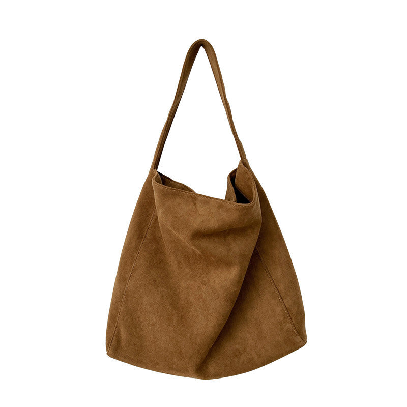Suede Shoulder Bag
