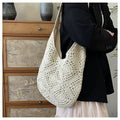 Openwork Woven Bag