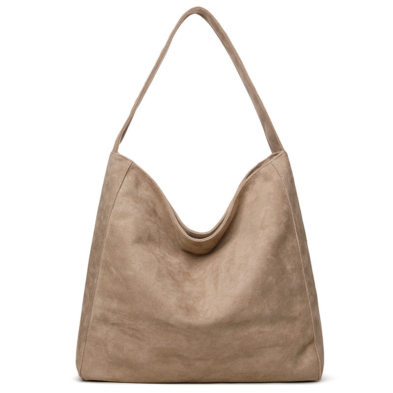 Suede Shoulder Bag