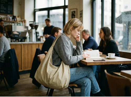 Casual Canvas Shoulder Bag