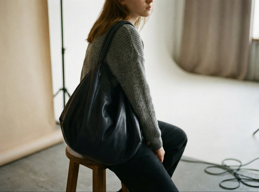 Soft Leather Tote Bag