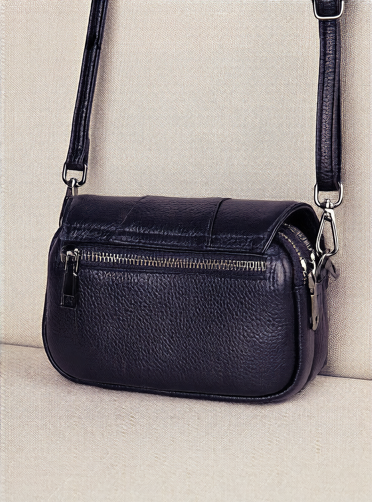 Leather Crossbody Handbag
