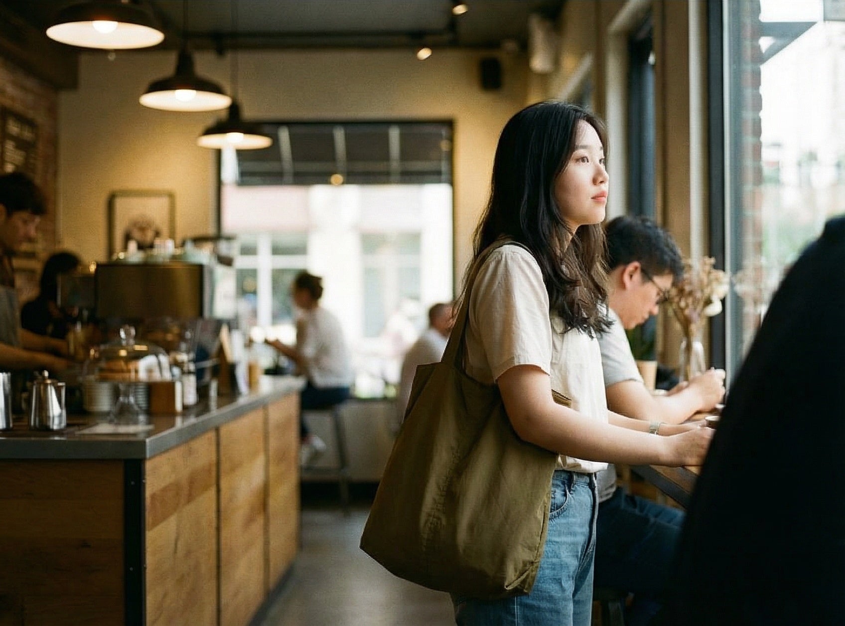 Ultra light Nylon Shoulder Bag