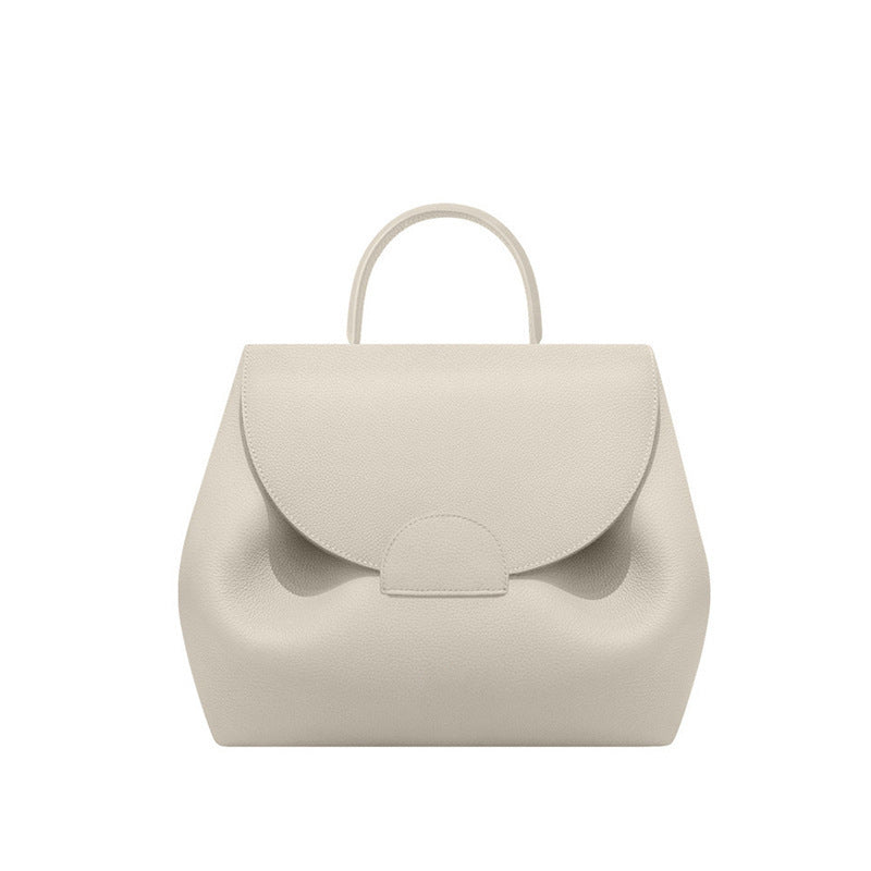 Leather Smiley Handbag