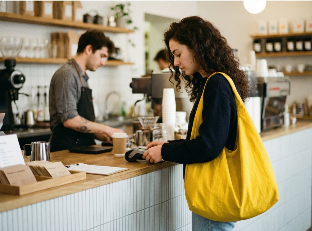 Casual Canvas Shoulder Bag